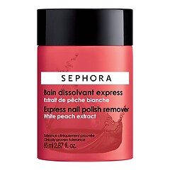 Ekspresowy zmywacz do paznokci - Ekstrakt z białej brzoskwini, SEPHORA COLLECTION